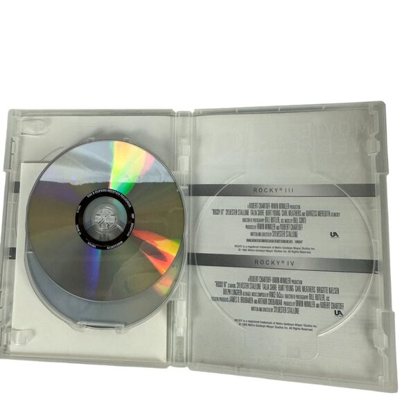 Rocky Collection Movie Weekend 4 Feature Films Sylvester Stallone DVD MGM - Picture 5 of 9